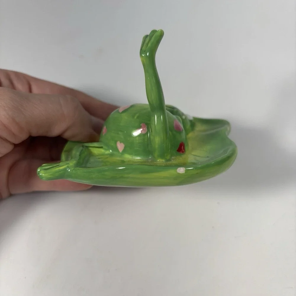 Ganz Ring Holder Pink Red Heart Valentines 4x4